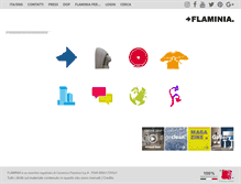 Tablet Screenshot of ceramicaflaminia.it