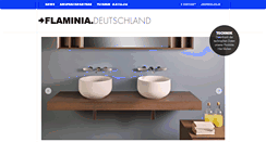 Desktop Screenshot of ceramicaflaminia.de